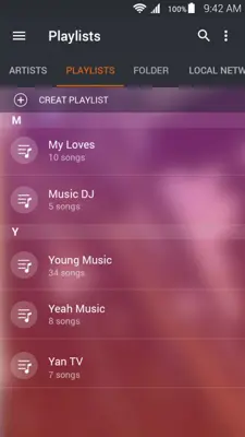 Music Player android App screenshot 3