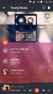 Music Player android App screenshot 6